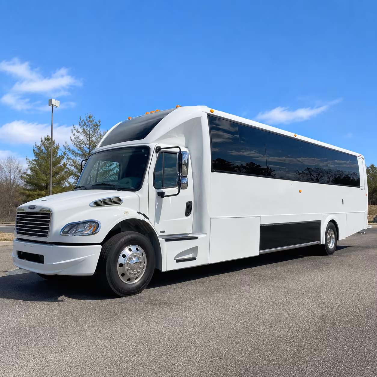 30 Passenger Party Bus Exterior