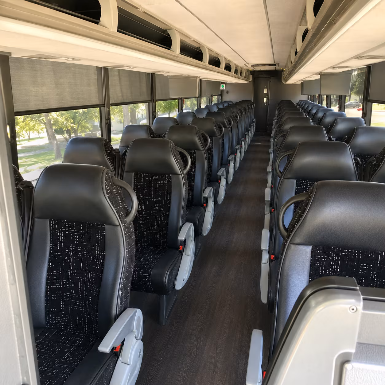 40-56 Passenger Charter Bus Inside