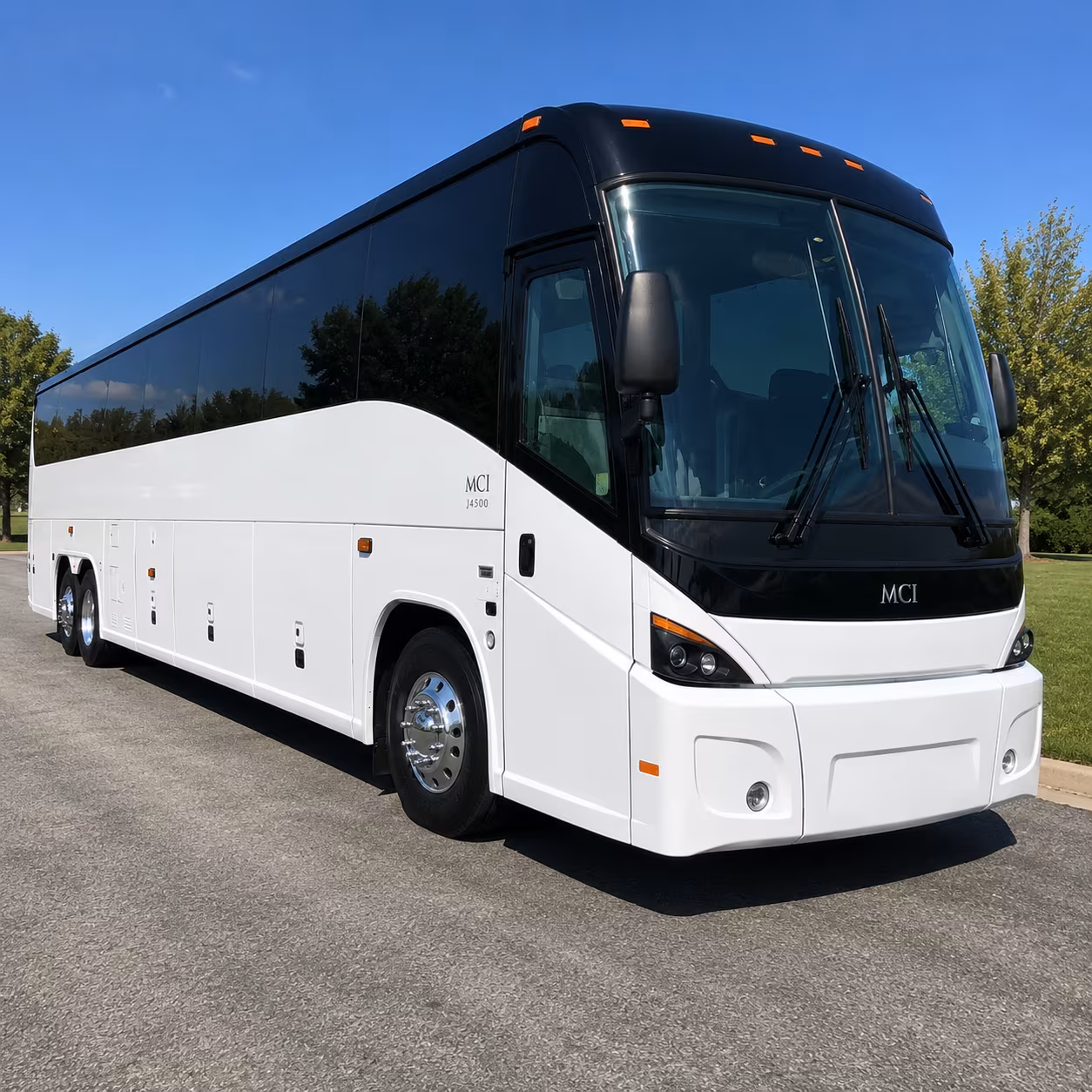 40-56 Passenger Charter Bus Exterior