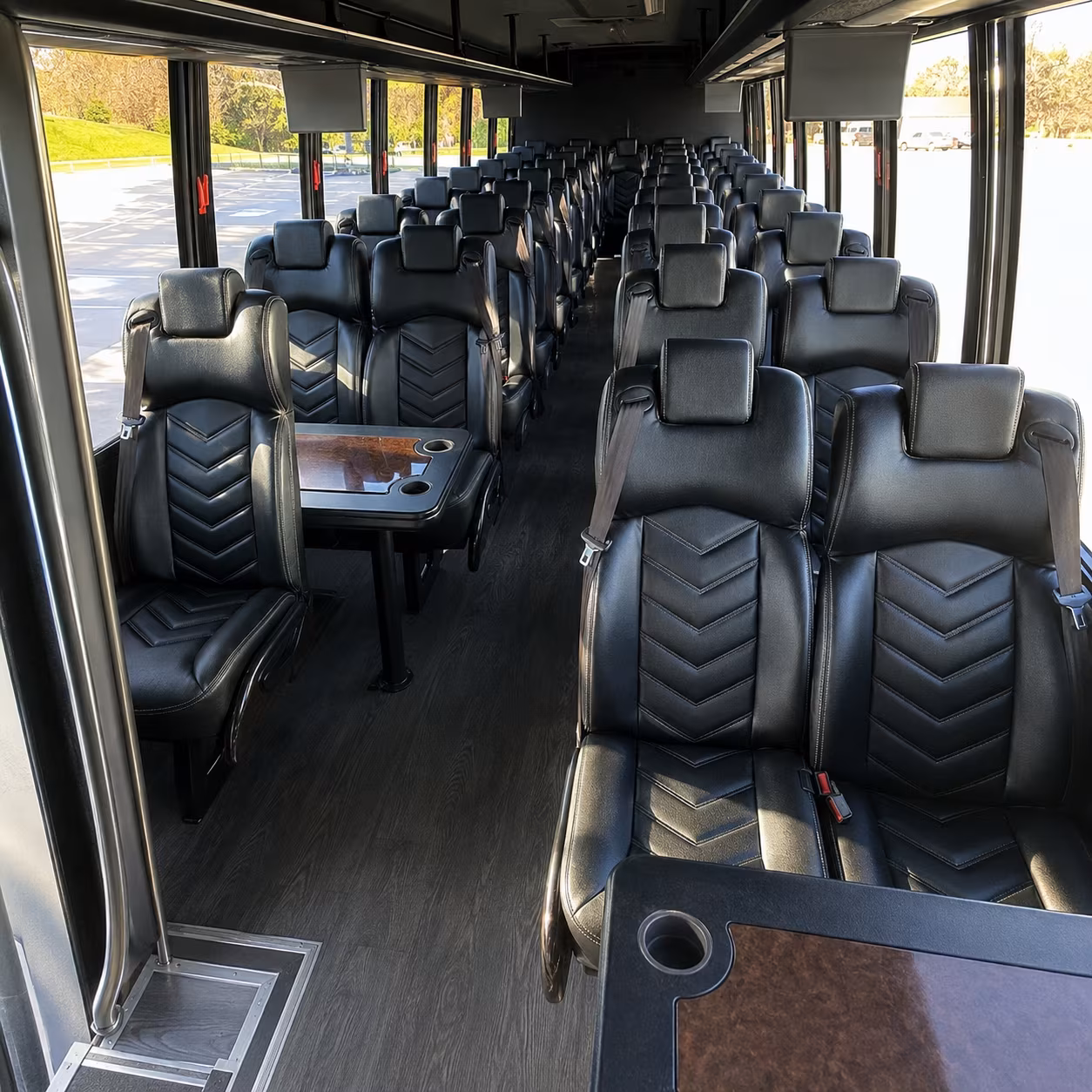 Tulsa Airport Shuttle & Transportation party bus exterior