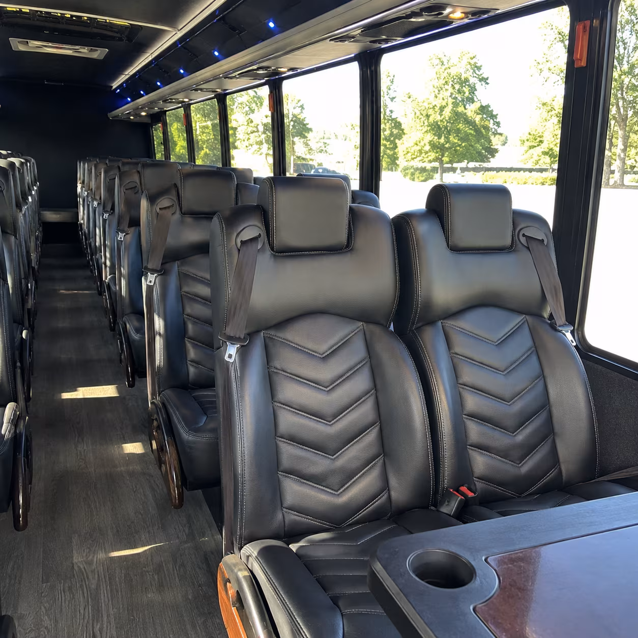 Tulsa Corporate Transportation party bus exterior