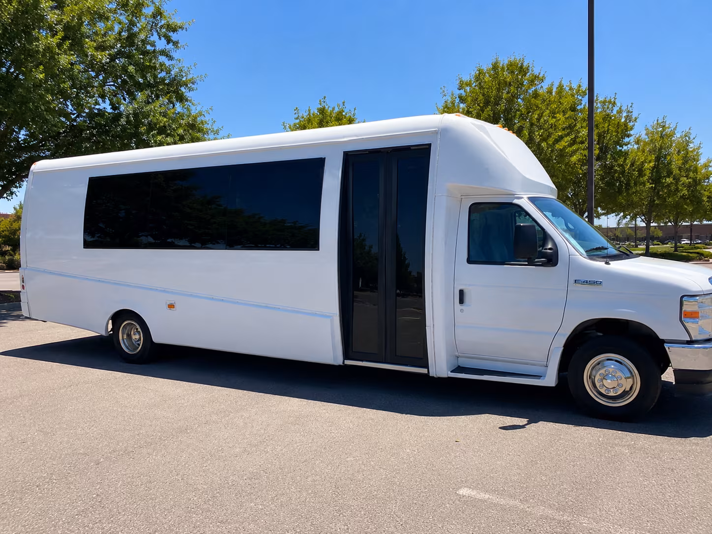 Tulsa Private Event Transportation party bus interior