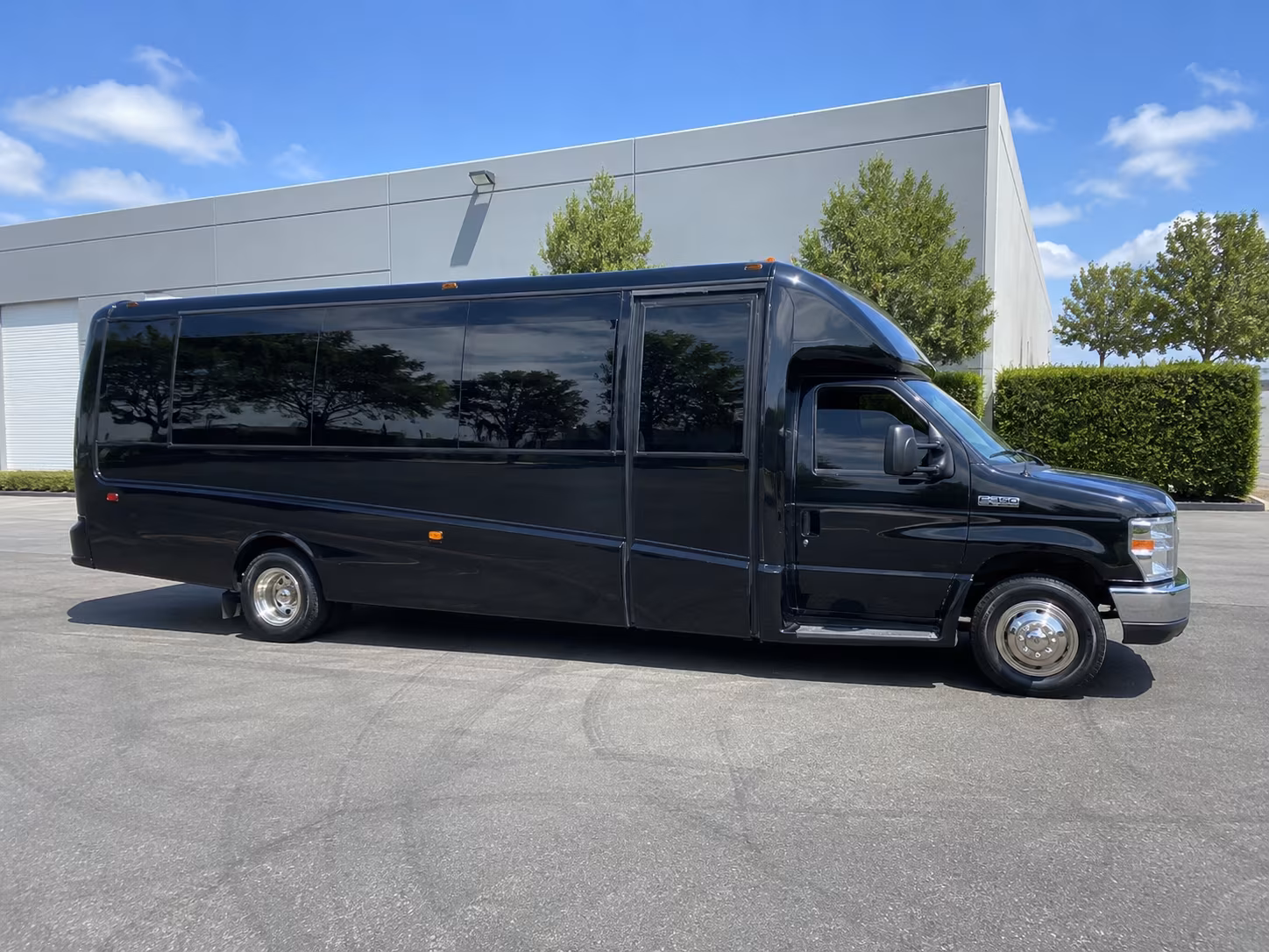 Tulsa Private Event Transportation party bus exterior