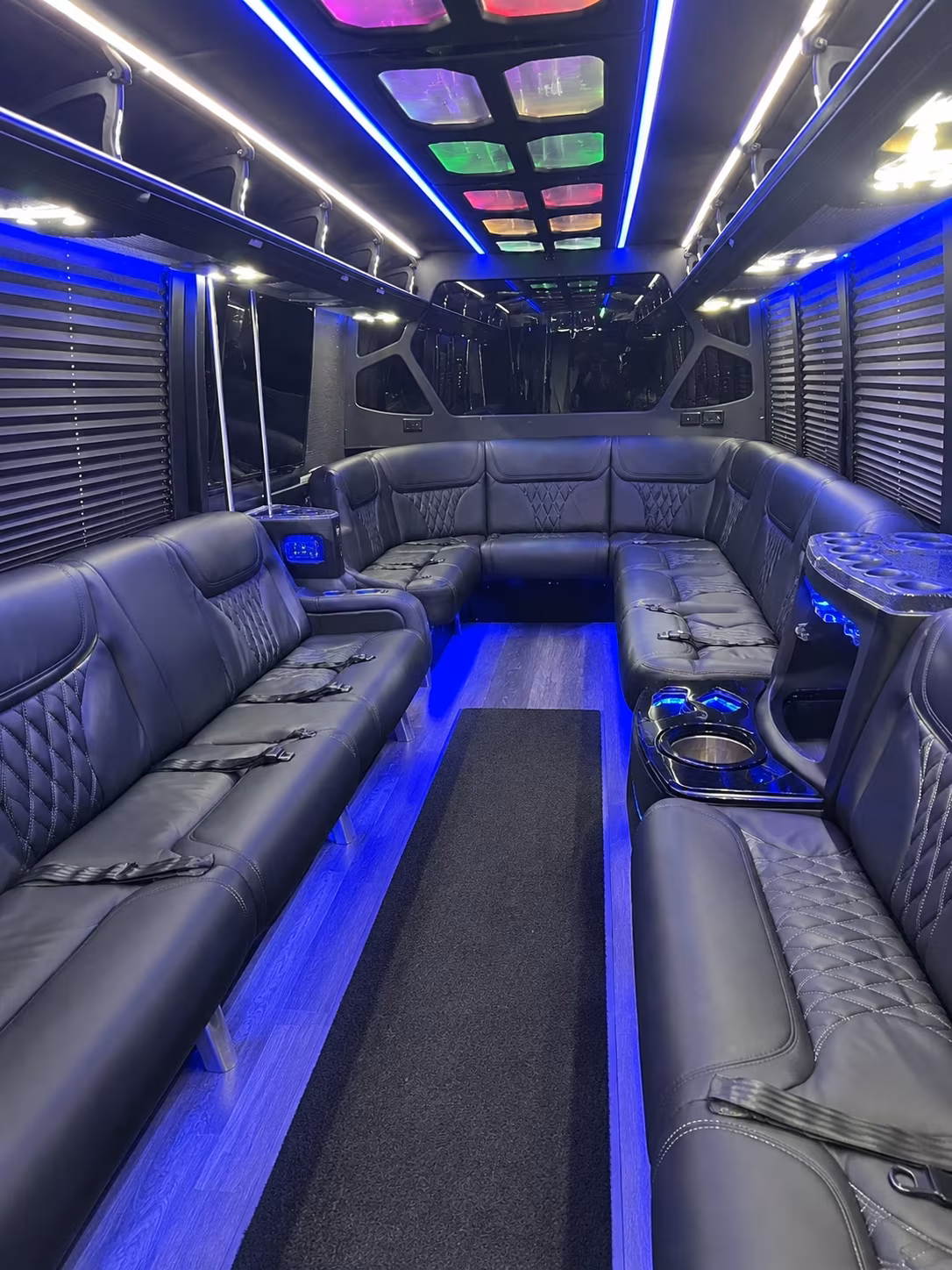 Tulsa Prom & Homecoming Transportation party bus exterior