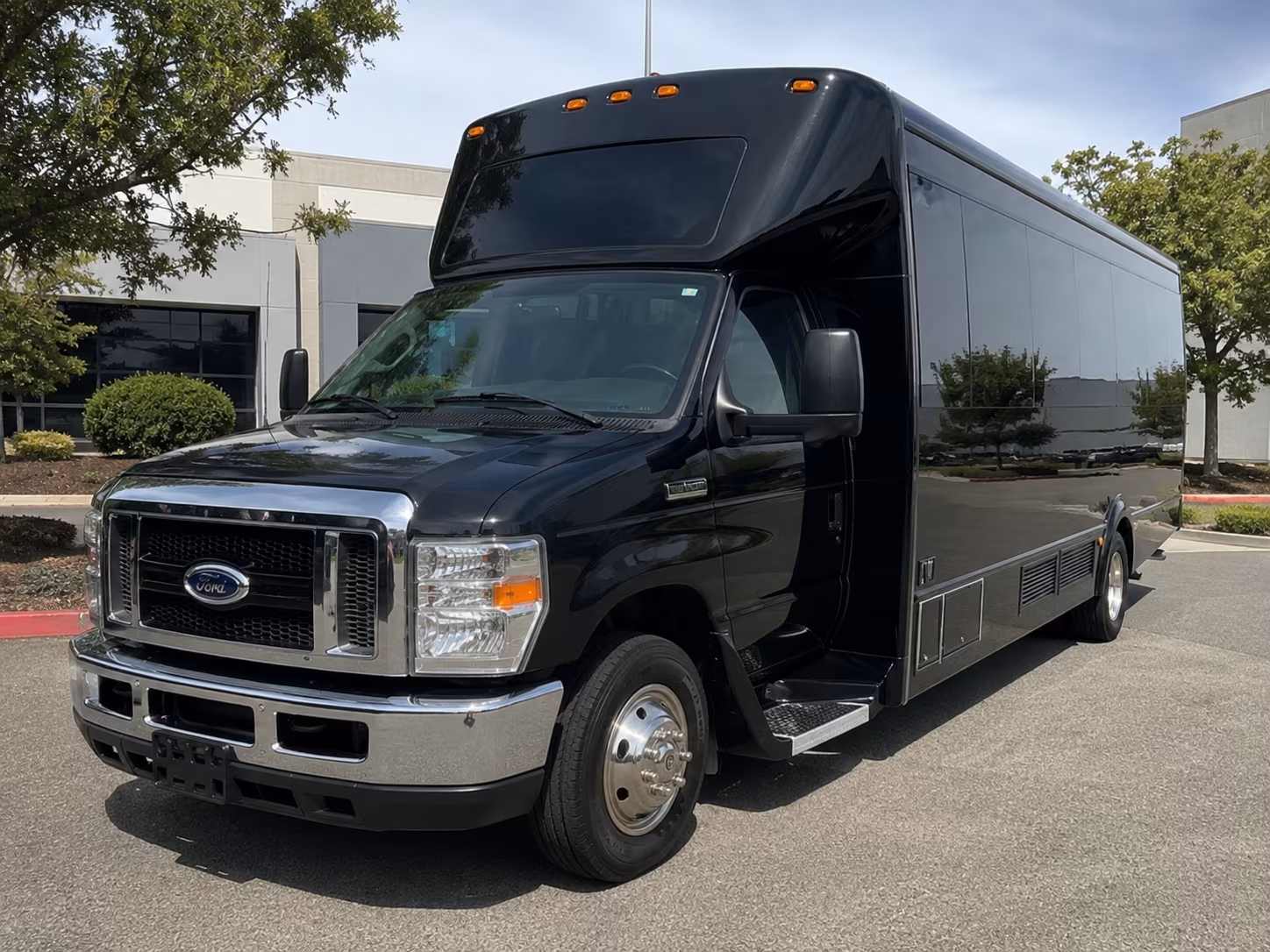 Tulsa Prom & Homecoming Transportation party bus interior
