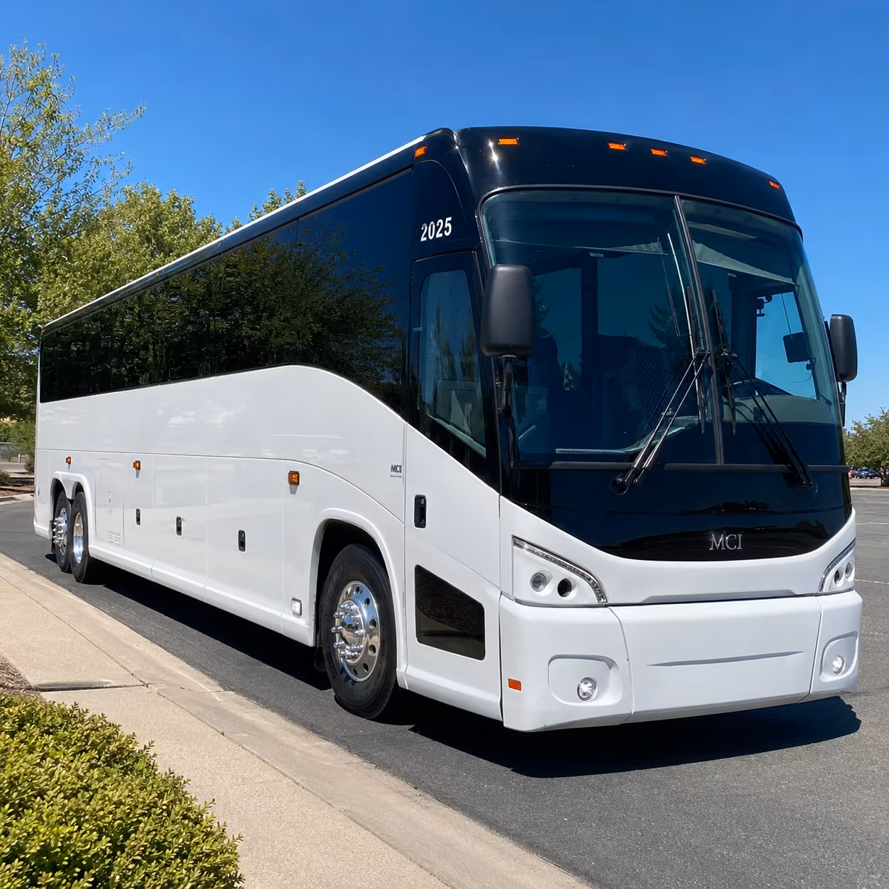 Tulsa School Event Transportation party bus exterior