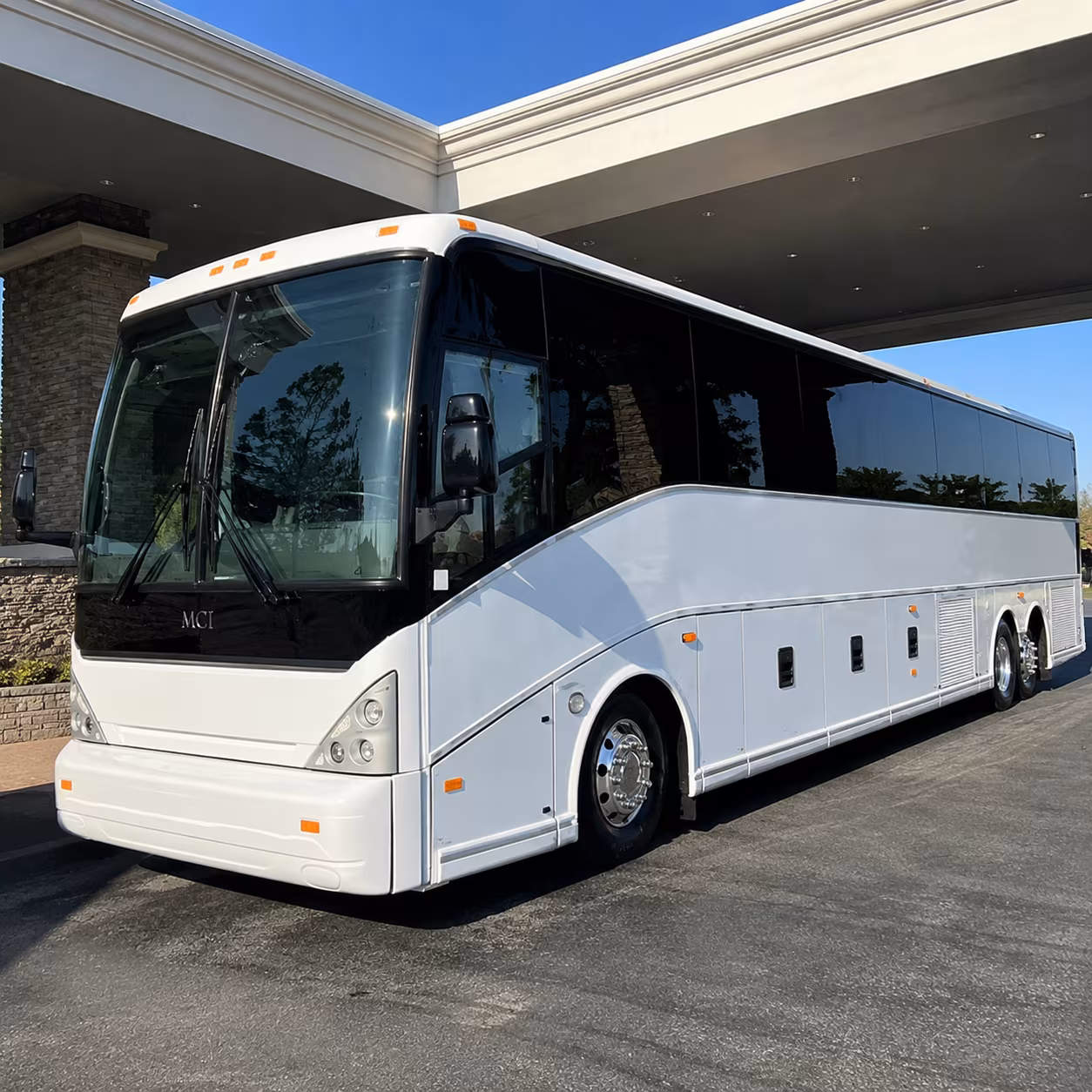 Tulsa School Event Transportation party bus interior