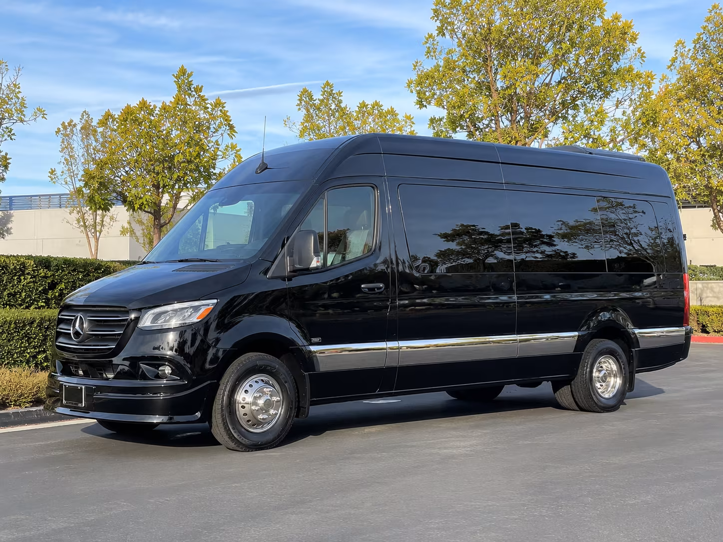 Tulsa School Event Transportation party bus exterior