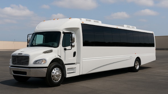Exterior of Tulsa Party Bus Company's 30 Passenger Party Bus in Midwest City