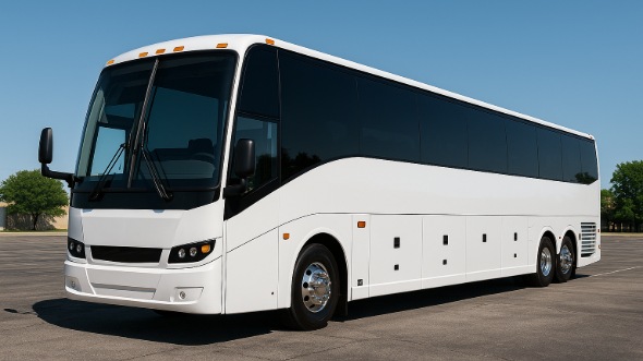 Exterior of Tulsa Party Bus Company's 50 Passenger Party Bus in Joplin